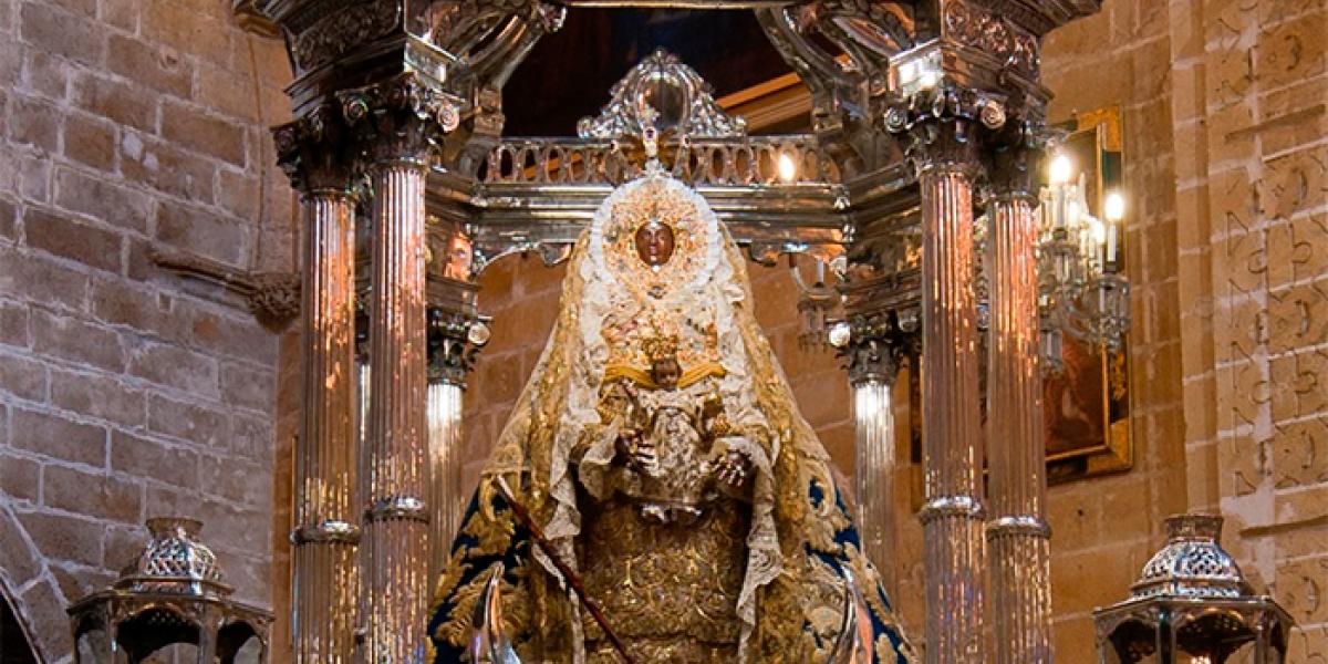 Imagen de la Virgen de los Milagros.