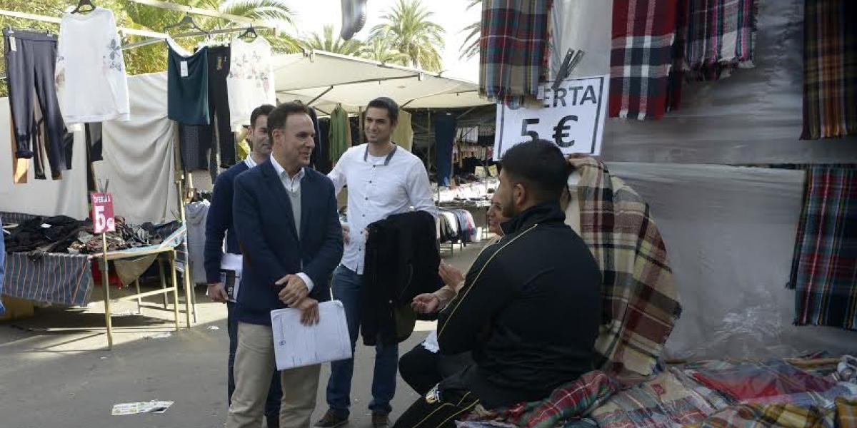 Mercadillo de los martes.