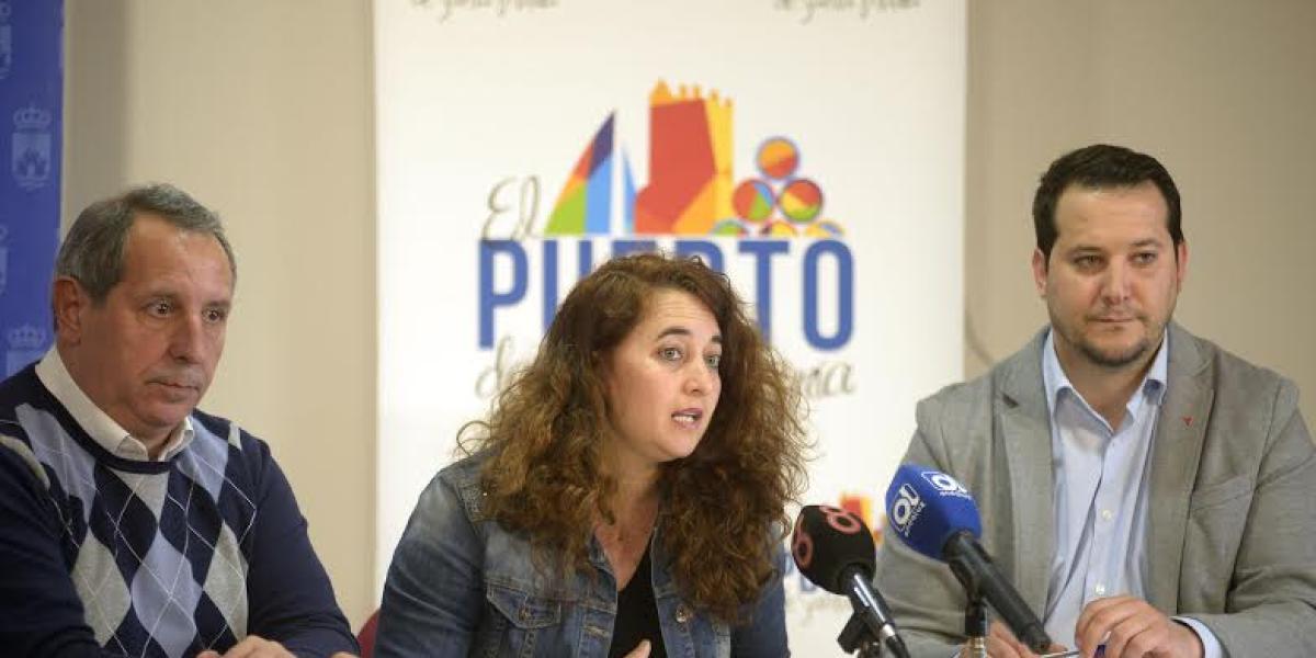 Oliva, Valera y Fernández en rueda de prensa.