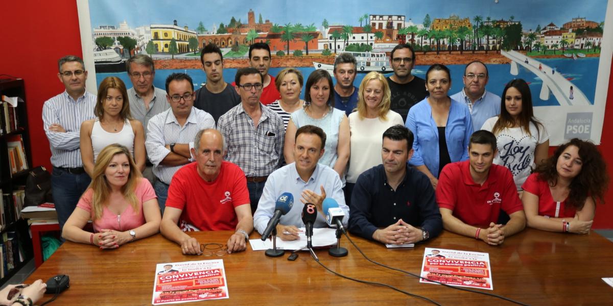 Candidatura del PSOE.
