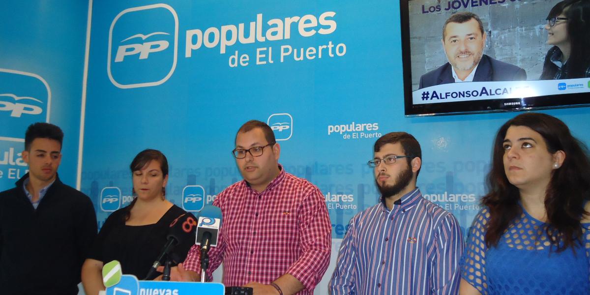 Campaña de NNGG en apoyo de Alfonso Candón.
