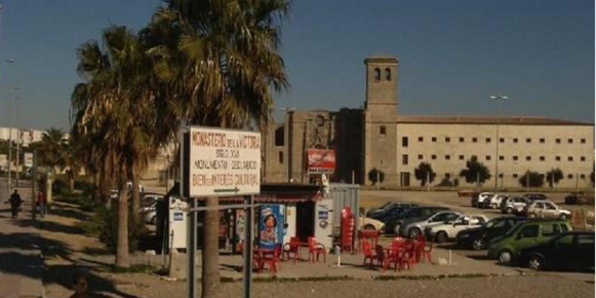Zona de construcción de la futura estación de autobuses