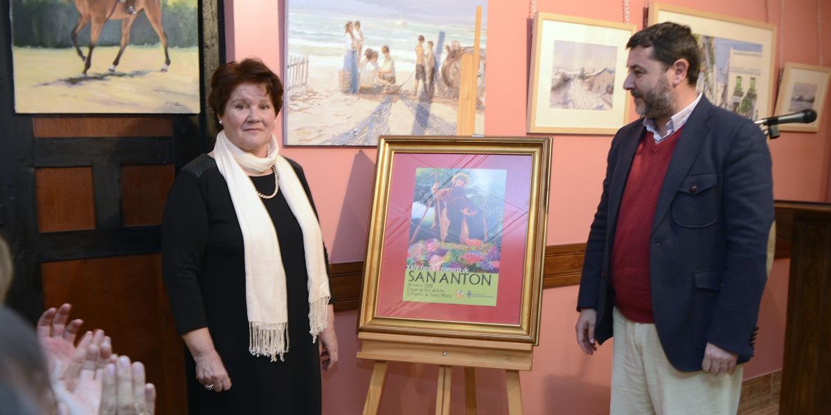 Presentación del cartel de la Fiesta de San Antón 2015