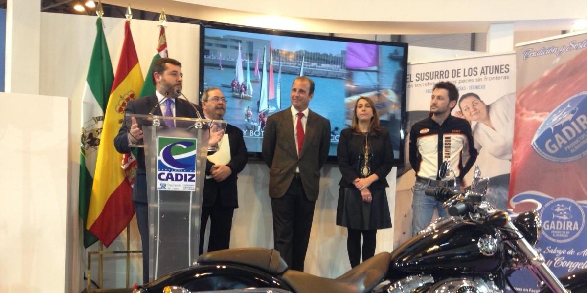 Alfonso Candón en la Feria Internacional del Turismo (Fitur)