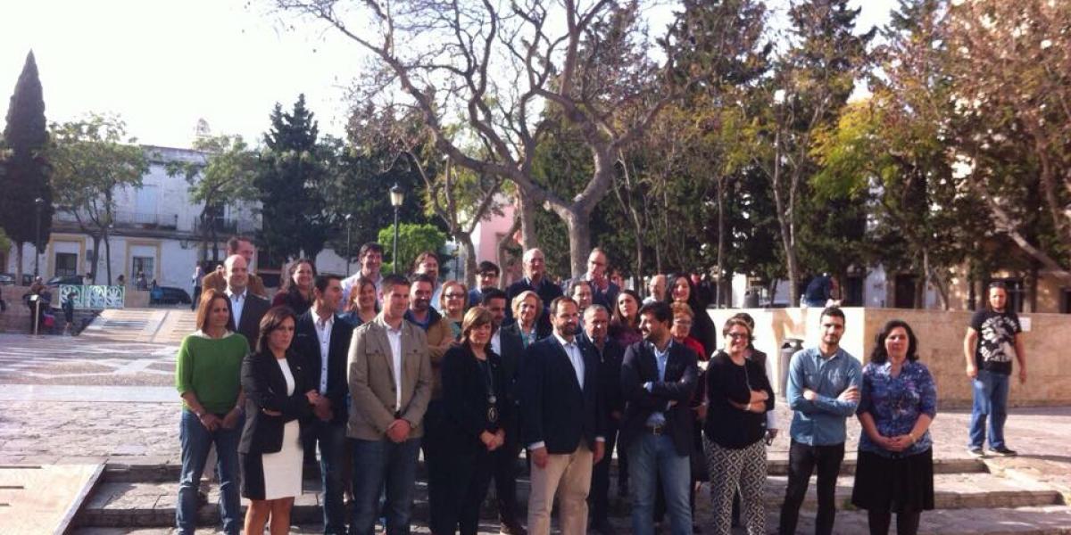 El PA presentó su candidatura en la Plaza del Castillo