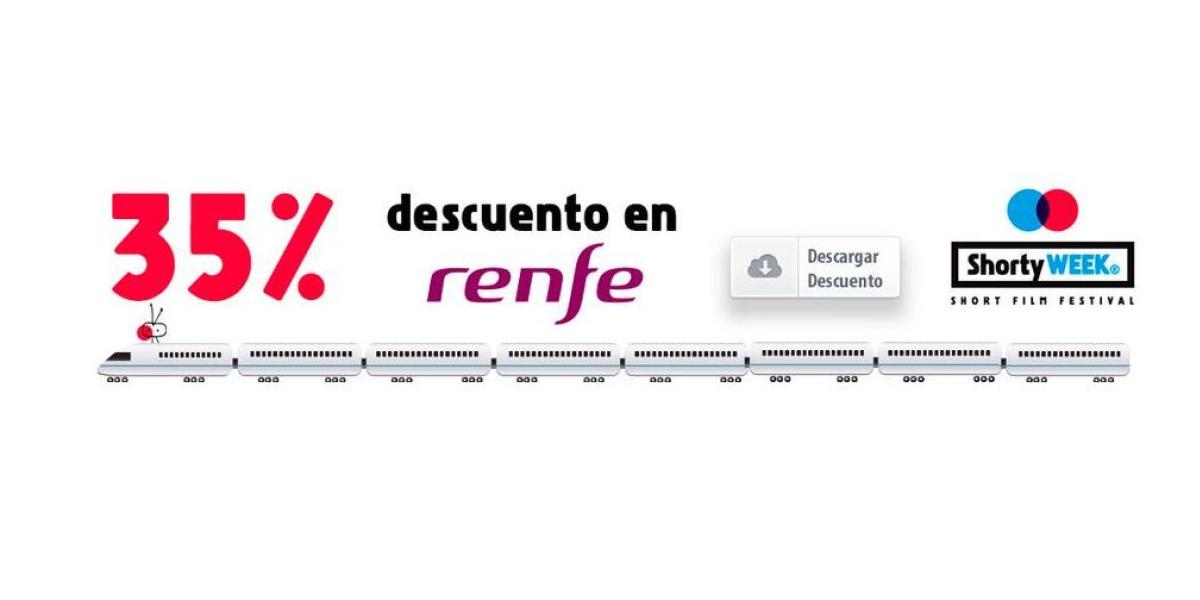 Descuento de Renfe para el Shorty Week