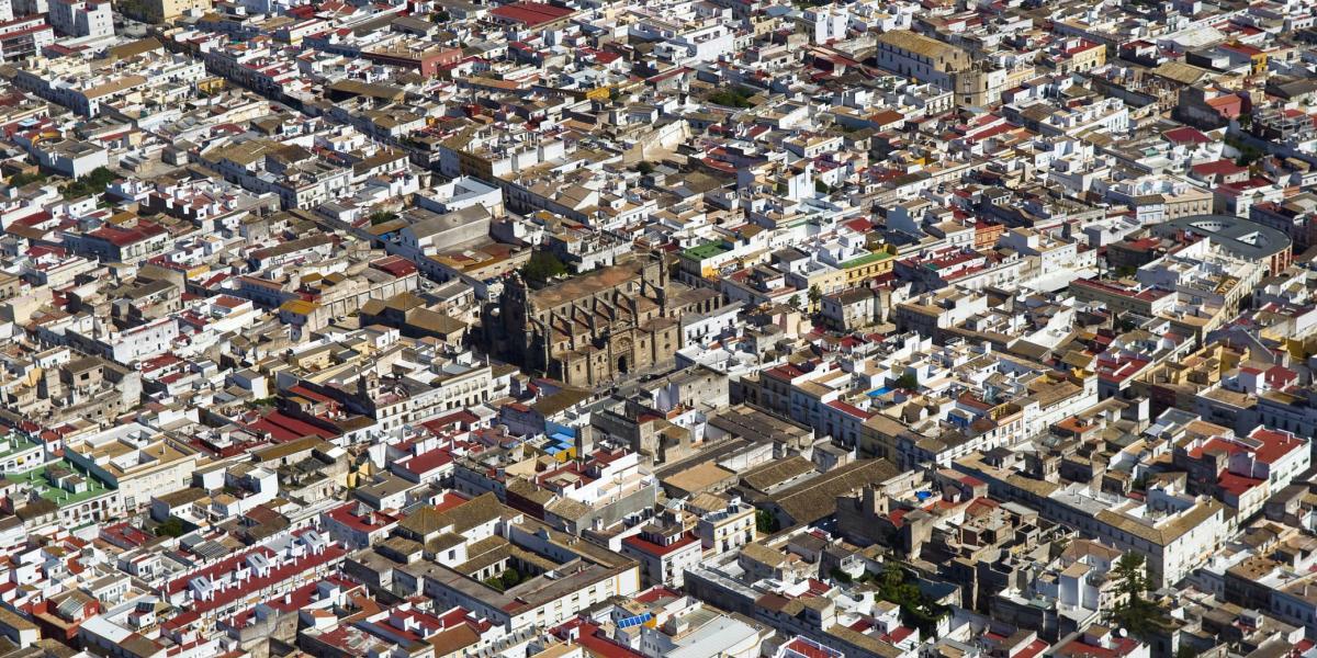 Vista del Centro Histórico de el Puerto