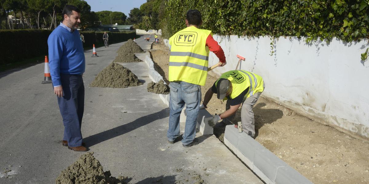 Obras del Camino de Las Arenillas