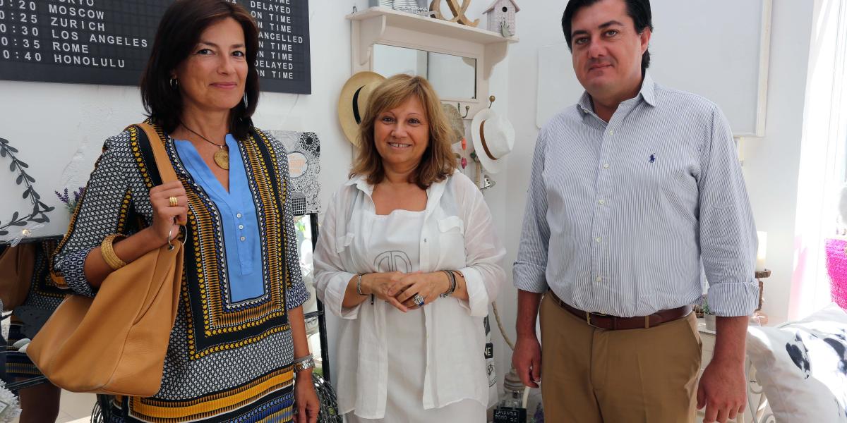 Visita al negocio de Teresa Rabasco