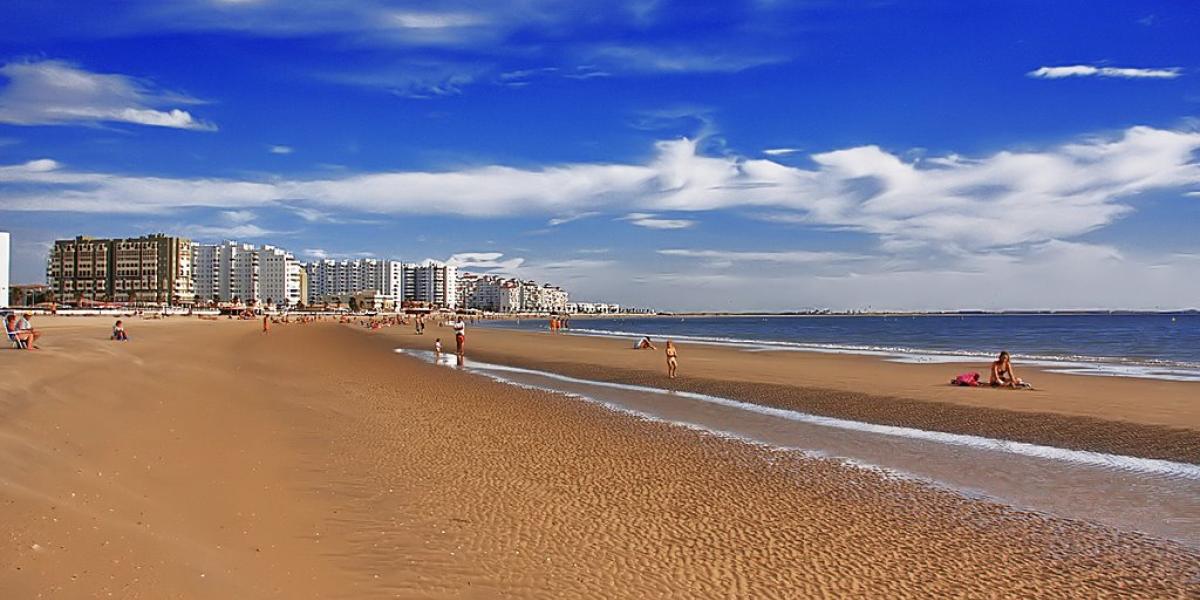 Playa de Valdelagrana.