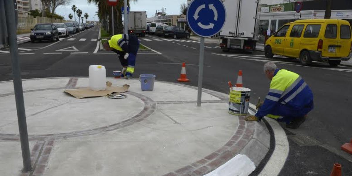 Finalizadas las obras de la avenida de La Paz.