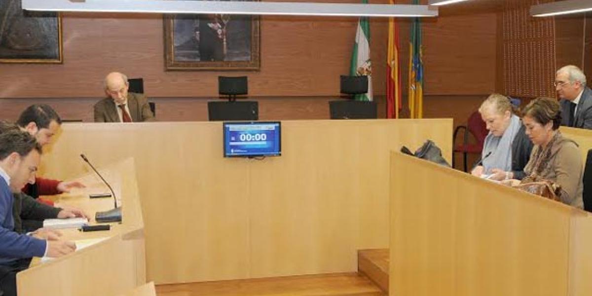 Un momento de la segunda reunión de la Comisión Especial Informativa de los parkings.