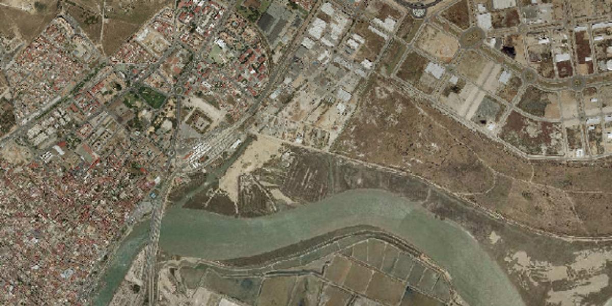 Vista aérea de El Puerto.