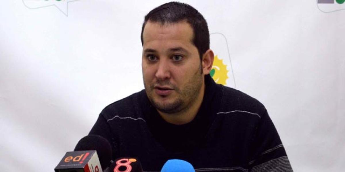 Antonio Fernández en rueda de prensa.