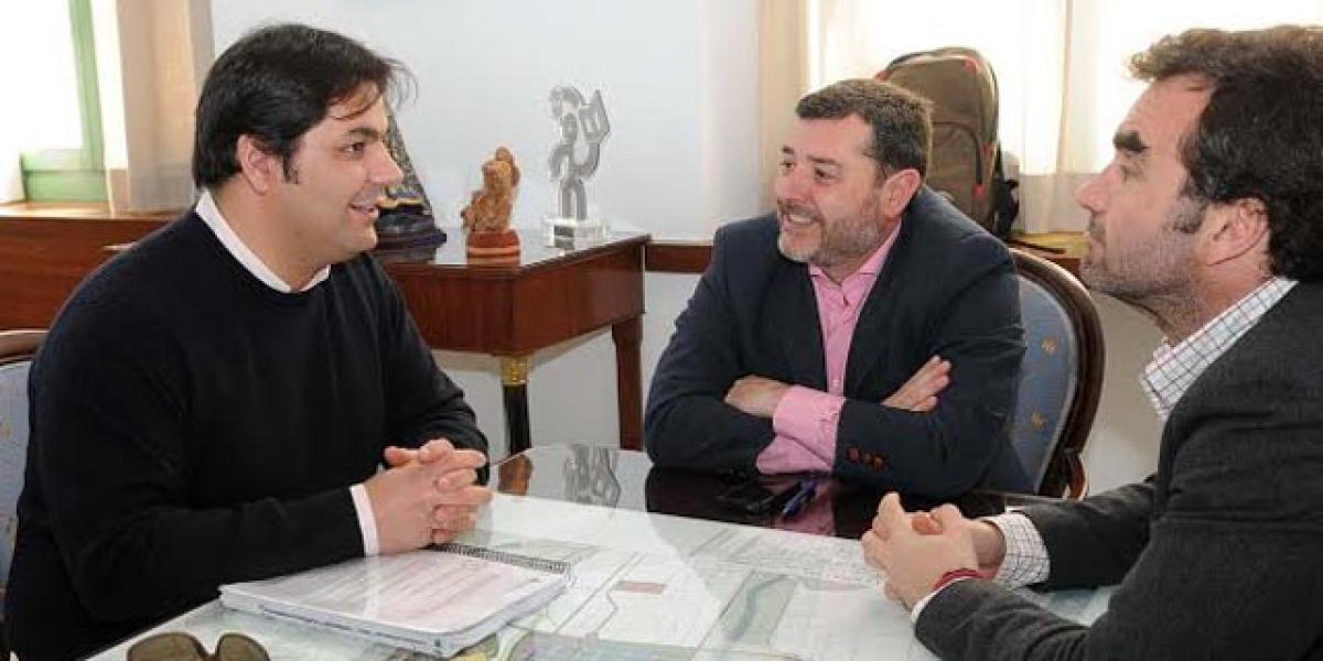 Miguel Ángel Morro, Alfonso Candón, Millán Alegre.