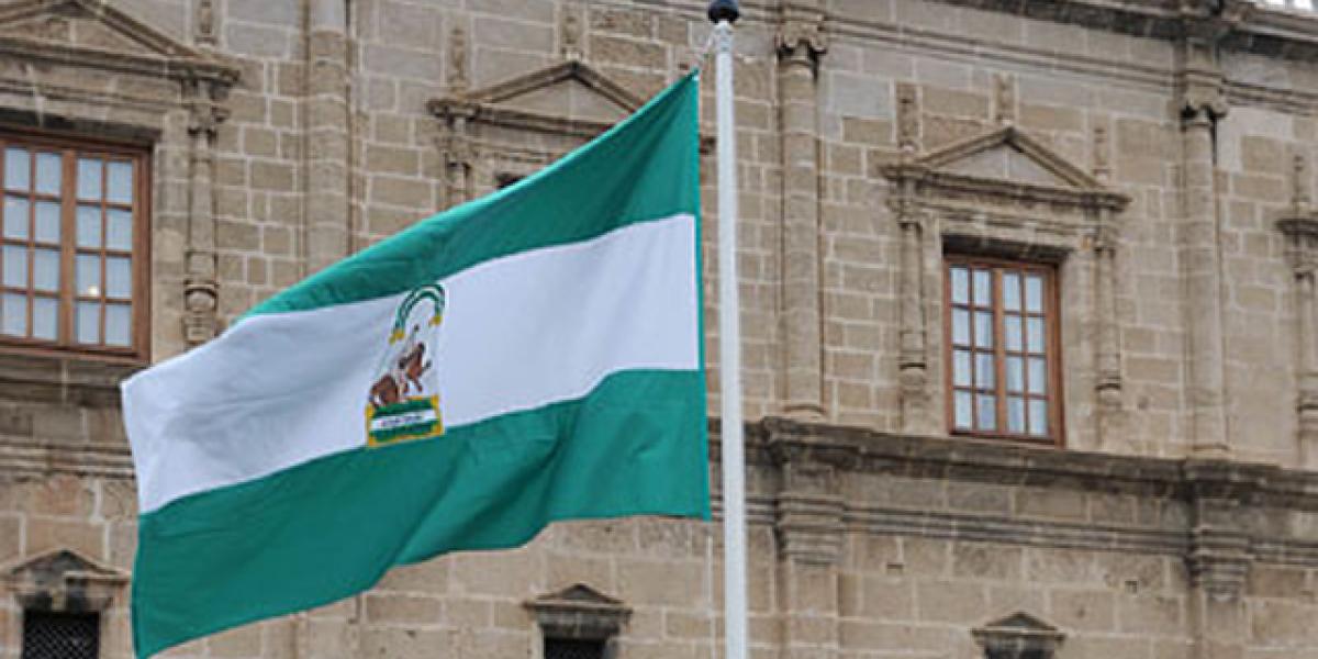 Bandera de Andalucía.