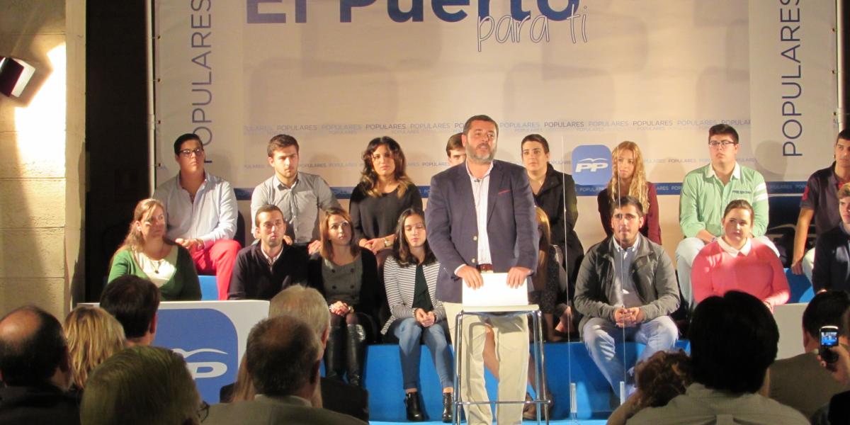 Alfonso Candón durante su presentación.