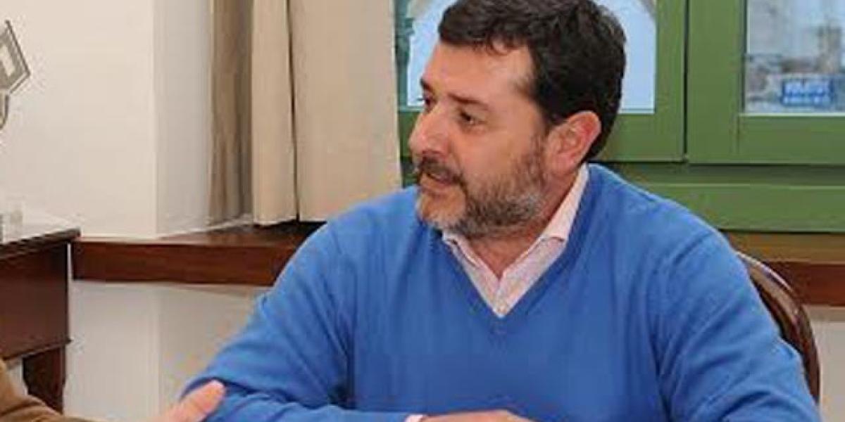 El alcalde de El Puerto, Alfonso Candón, durante una reunión.