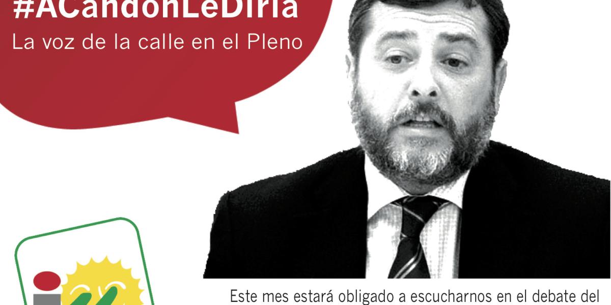 Campaña de IU en redes sociales.