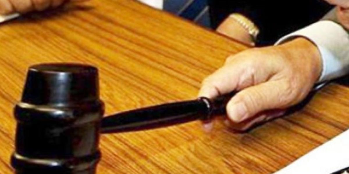 Una imagen de archivo de un juez dictando sentencia.