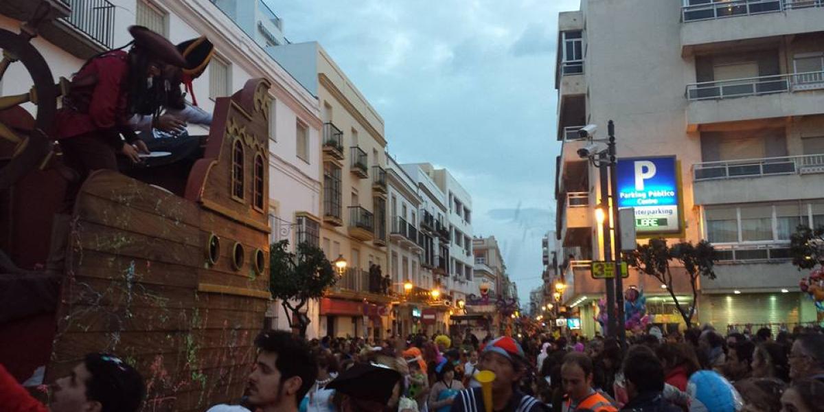 Carroza del Carnaval.