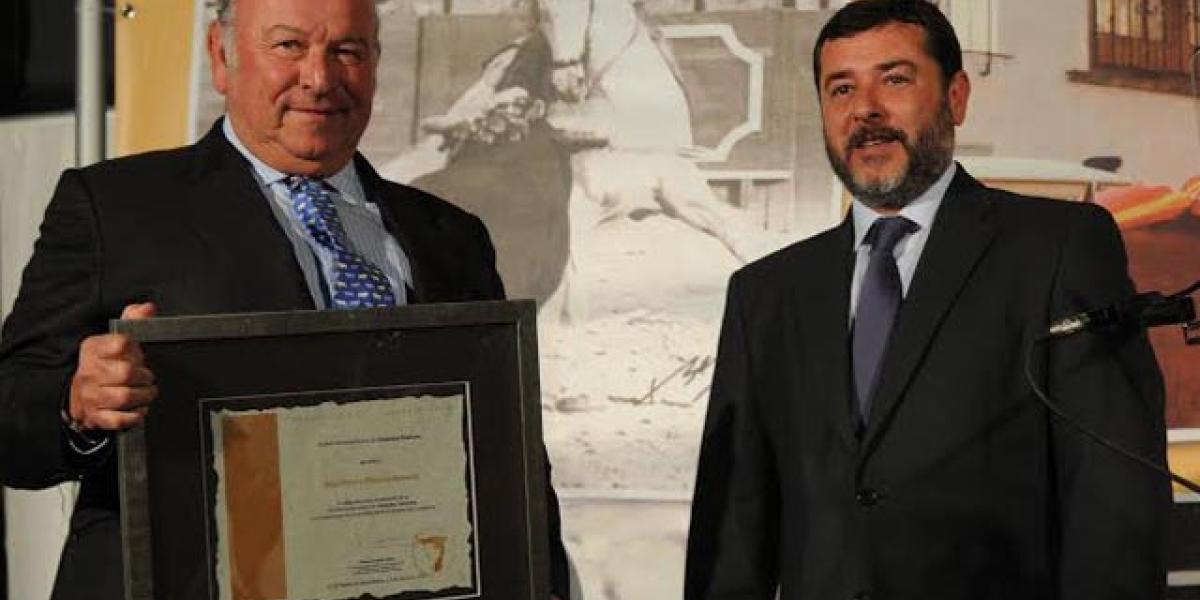 Álvaro Domecq Romero, embajador de la Red Iberoamericana de Ciudades Taurinas.