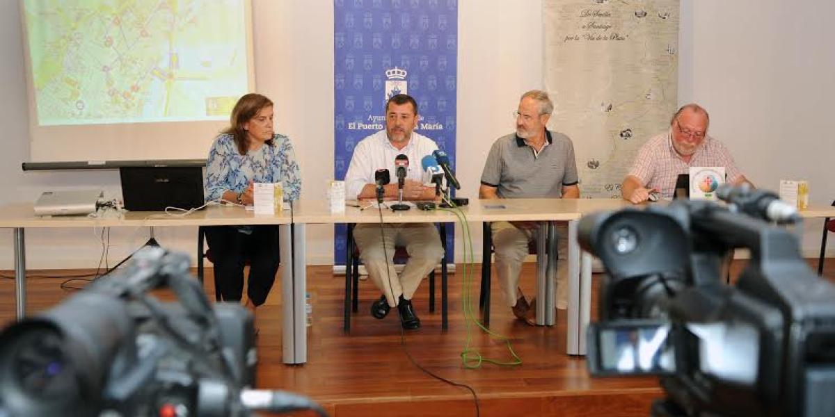 Presentación de la señalización del Camino de Santiago en El Puerto.