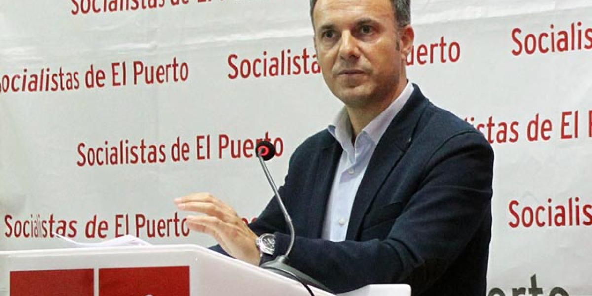 El portavoz socialista David de la Encina.