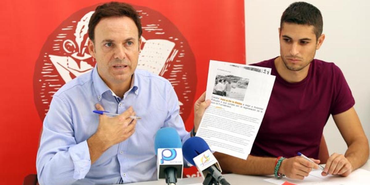 David de la Encina y Ángel González.