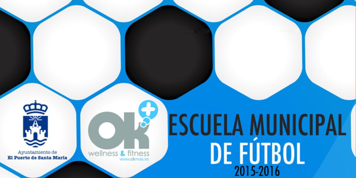 Cartel de las Escuelas de Fútbol.
