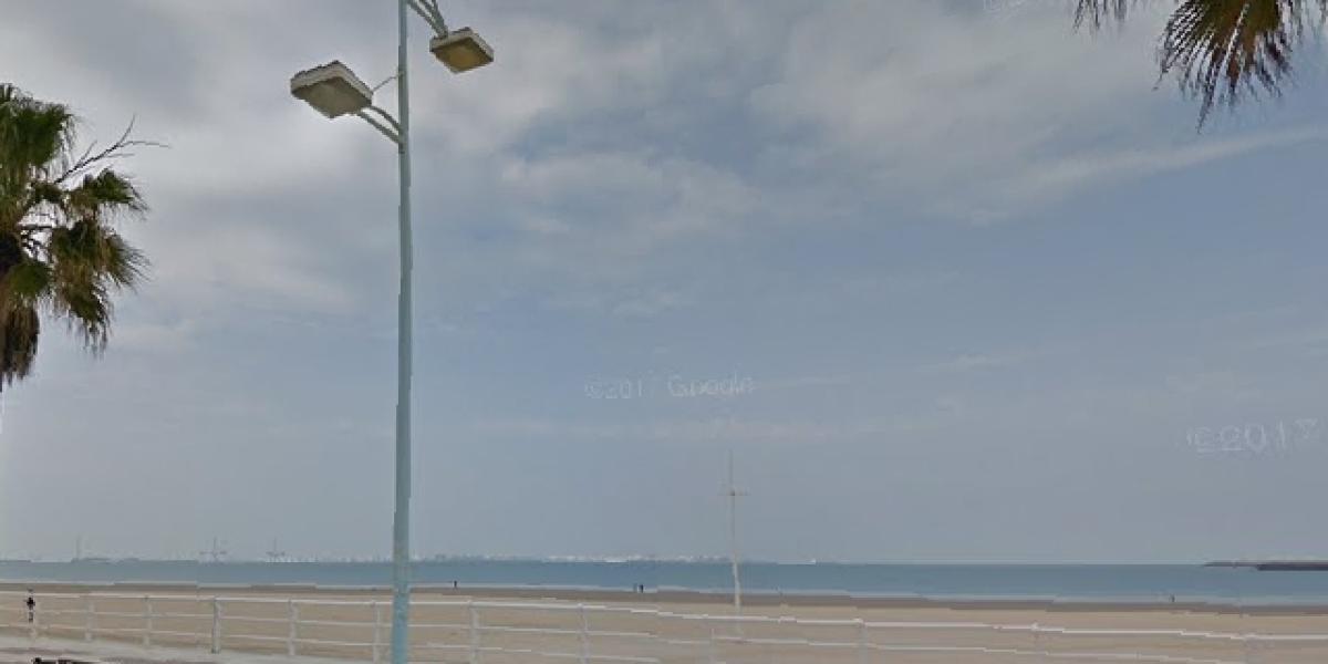 Una imagen de la playa de Valdelagrana.