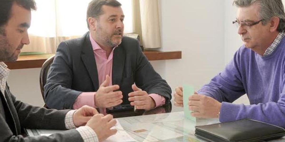 Millán Alegre, Alfonso Candón y José Manuel Castilla.