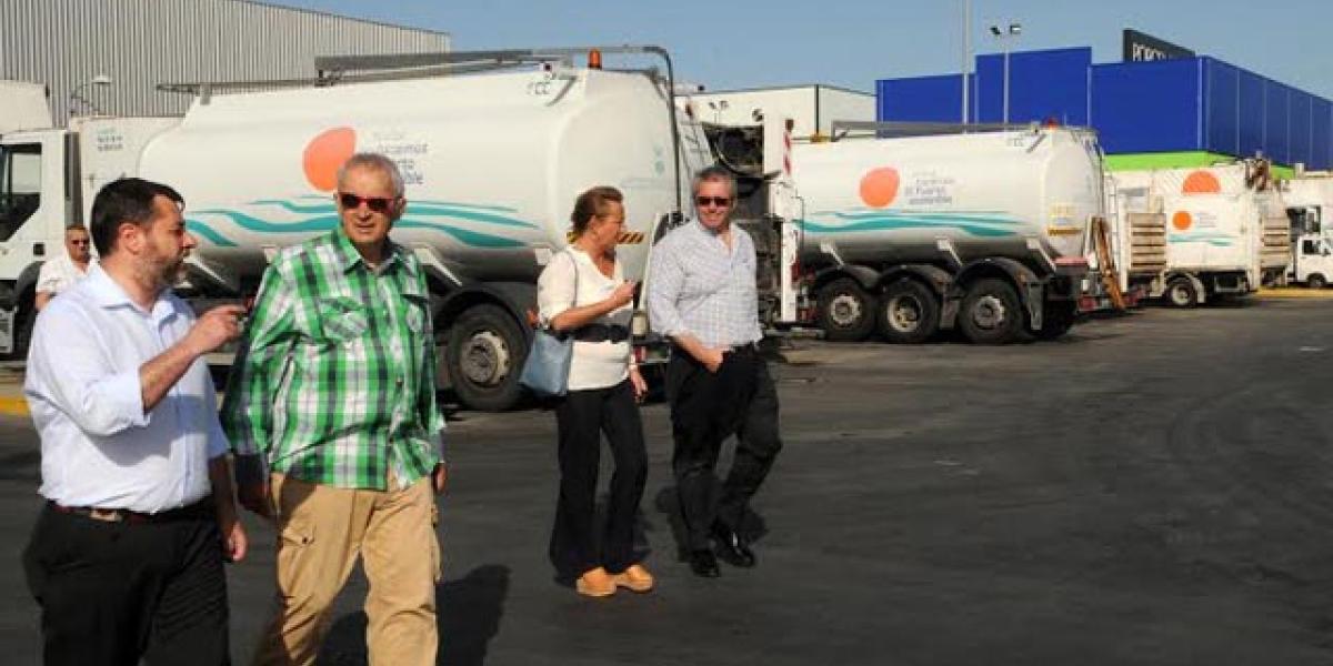 Visita del alcalde a Cemulimp.