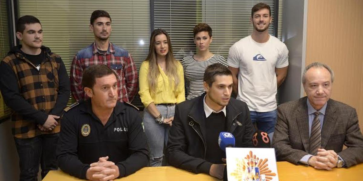 Alumnos de Criminología.