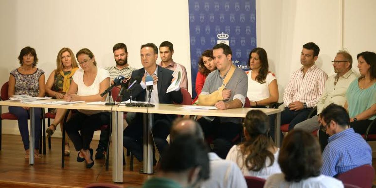 Concejales del equipo de Gobierno.