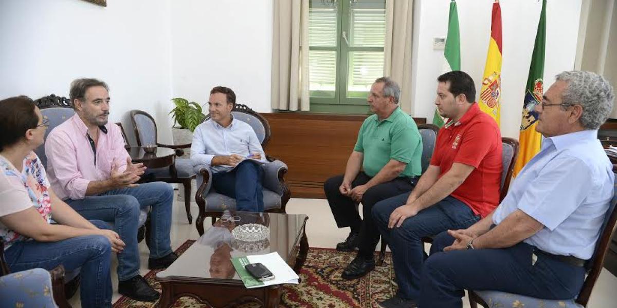 Reunión con el consejero de Fomento y Vivienda.