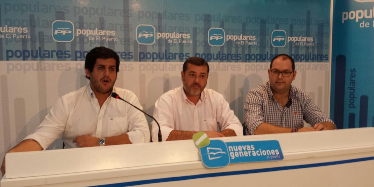 Jorge Vázquez, Alfonso Candón y Javier Bello.