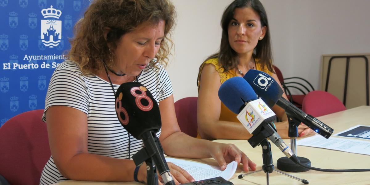 Ana Ruiz y Rocío Luque.