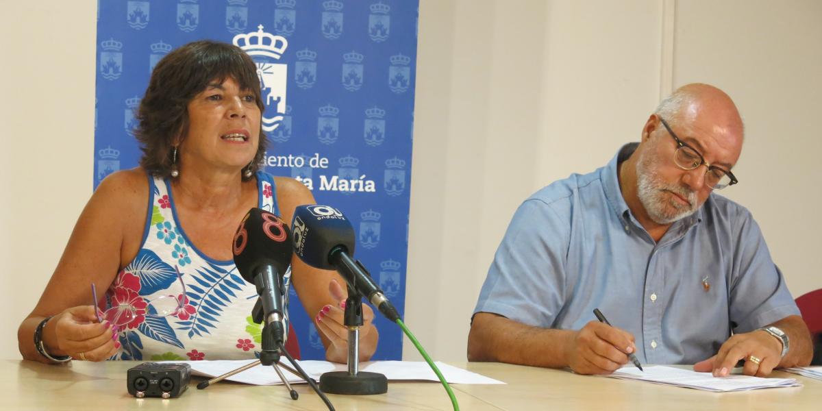 Matilde Roselló y José Antonio Hernández.