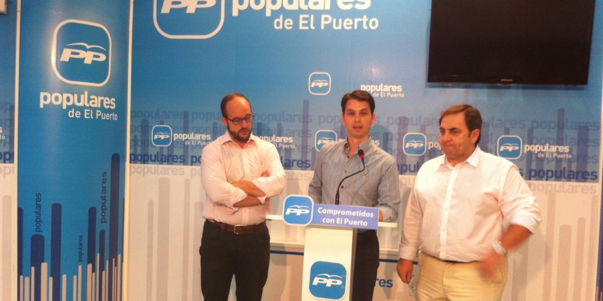 Germán Beardo, Damián Bornes e Isidoro Seco.
