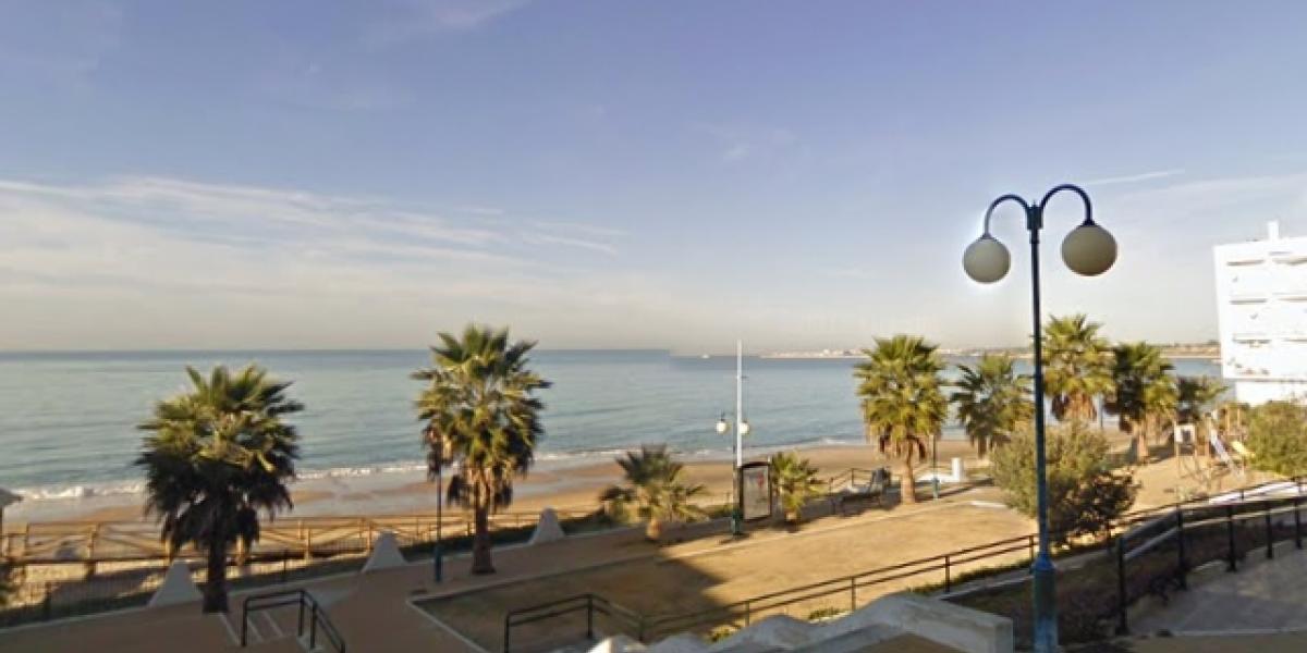 La playa de Fuentebravía.