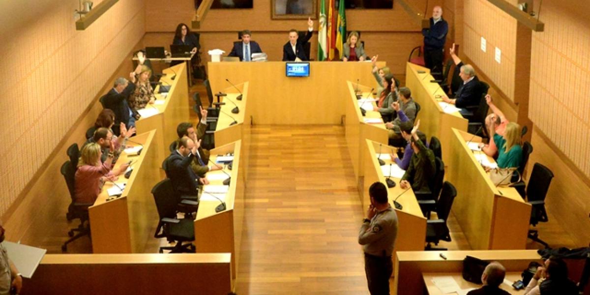 El Pleno Extraordinario celebrado en la mañana de ayer.