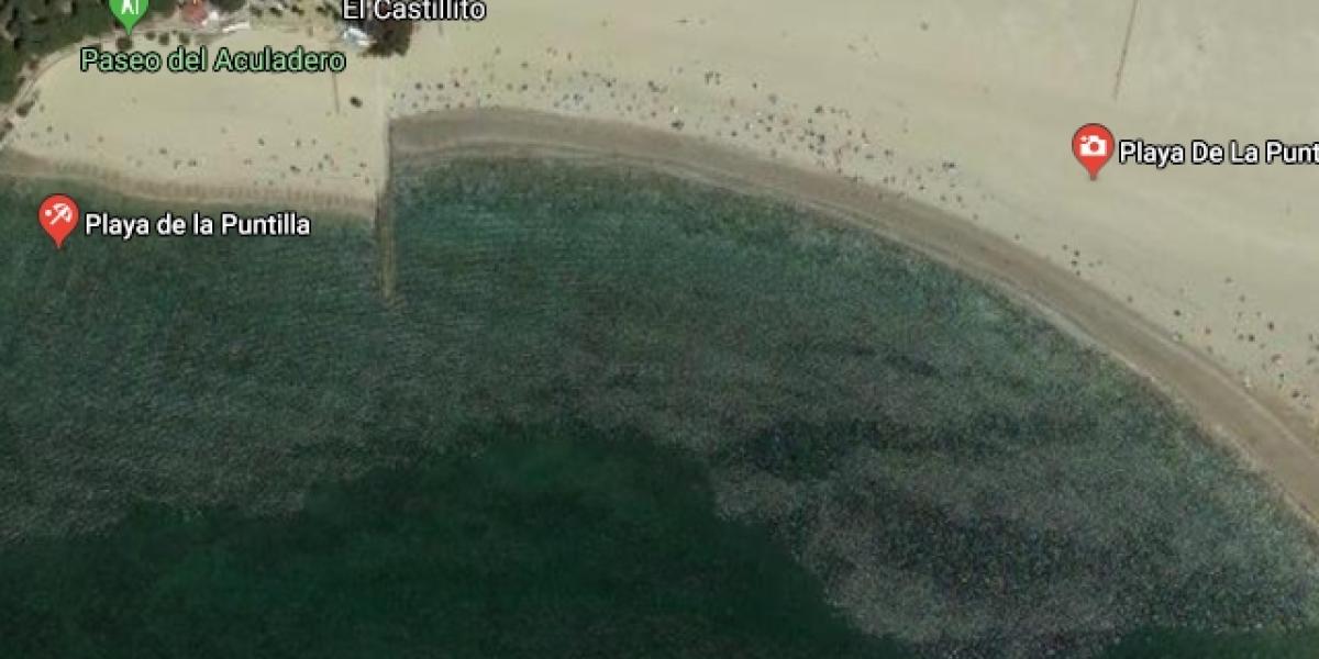La Puntilla desde una vista aérea.