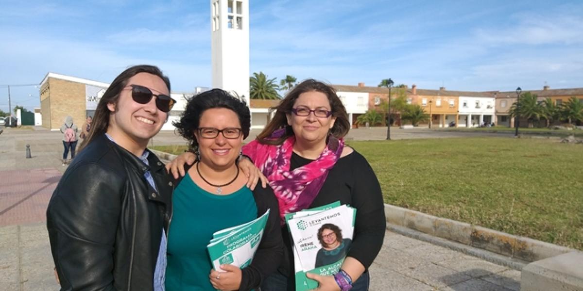 La visita que realizaron miembros de Levantemos El Puerto al Poblado de Doña Blanca.