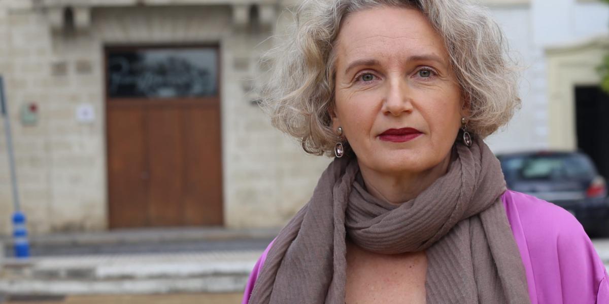 La edil Lola Campos.