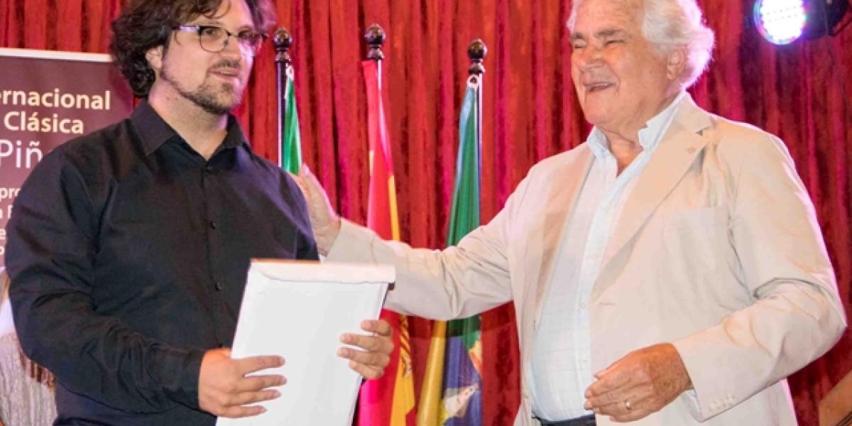 Una imagen del vencedor.