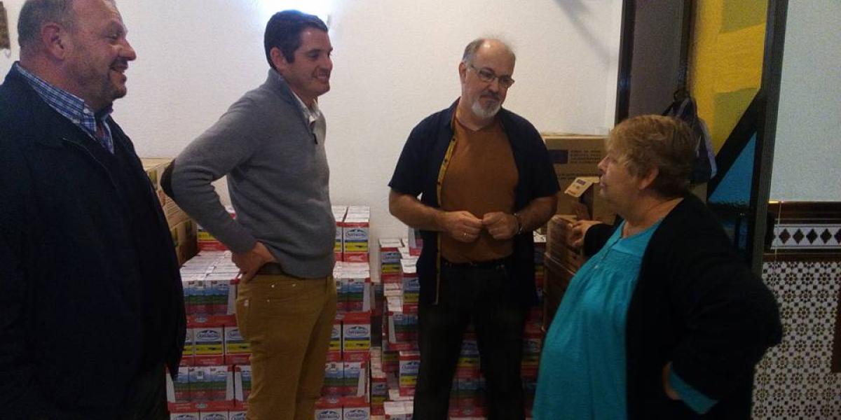 Visita de C's a la Asamblea Evangélica.