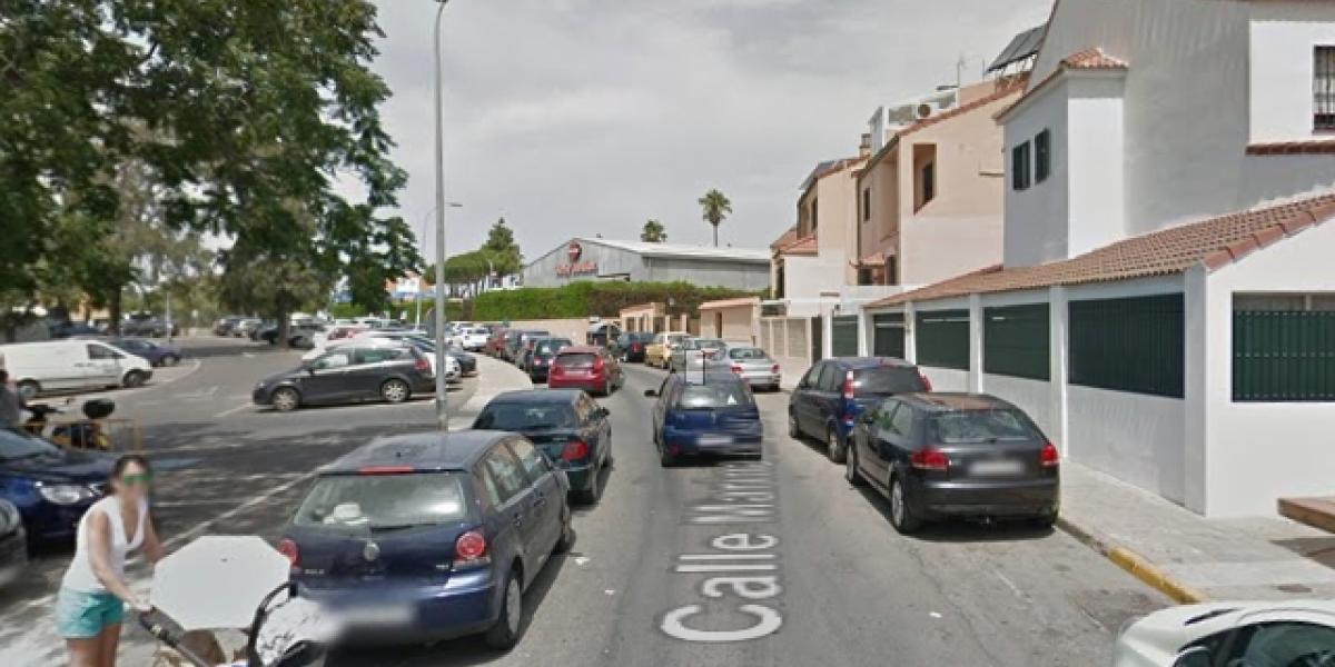 El tramo de la calle afectada.