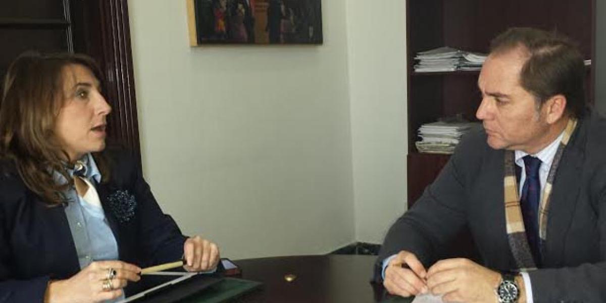 Inmaculada Olivero y Raúl Capdevila.
