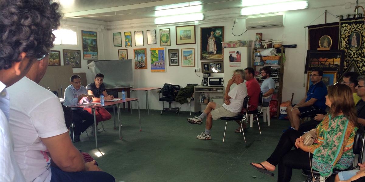 Reunión del PA con los vecinos del Pago de la Alhaja.